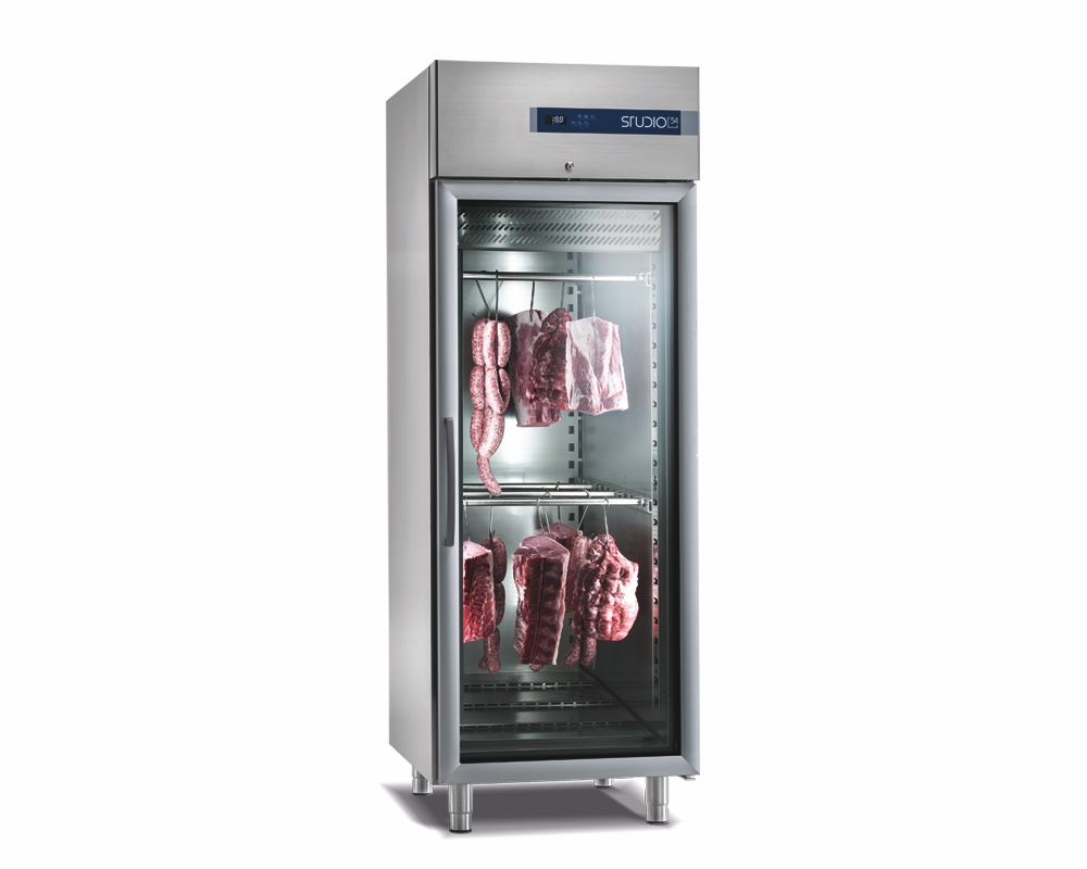 ARMADIO REFRIGERATO MEAT 700L PORTA A VETRO, -2°/+8°C