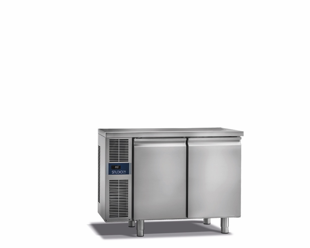 SMART BASIC LINE 2-DOOR REFRIGERATED COUNTER, 600mm DEPTH, 0/+8°C