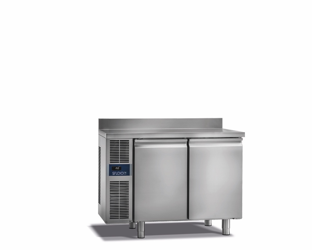 SMART BASIC LINE 2-DOOR REFRIGERATED COUNTER, 600mm DEPTH, 0/+8°C