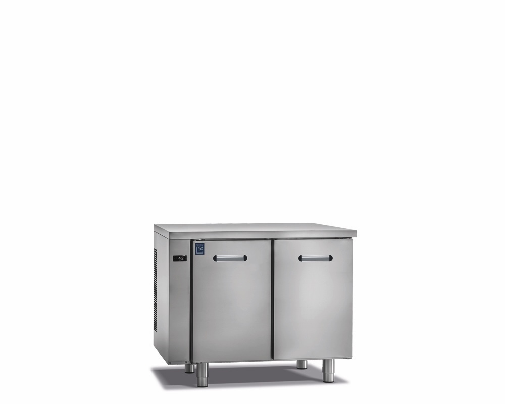 TAVOLO REFRIGERATO PASTICCERIA BASIC LINE 2 PORTE, 0/+8°C
