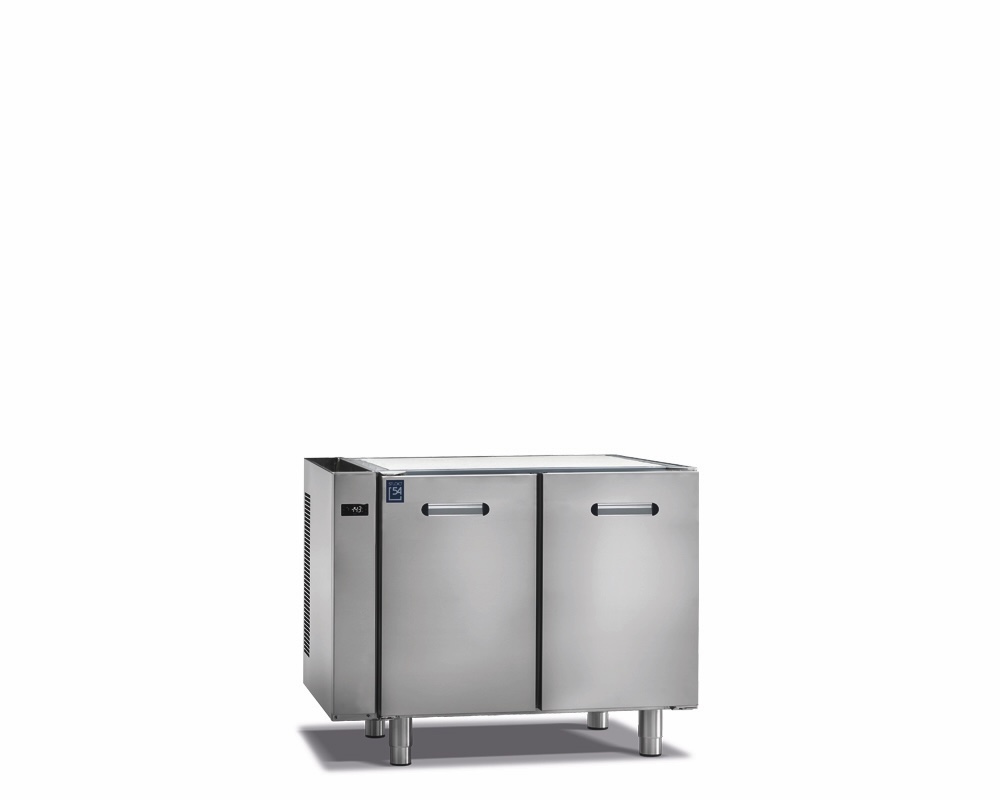 TAVOLO REFRIGERATO PASTICCERIA BASIC LINE 2 PORTE, 0/+8°C