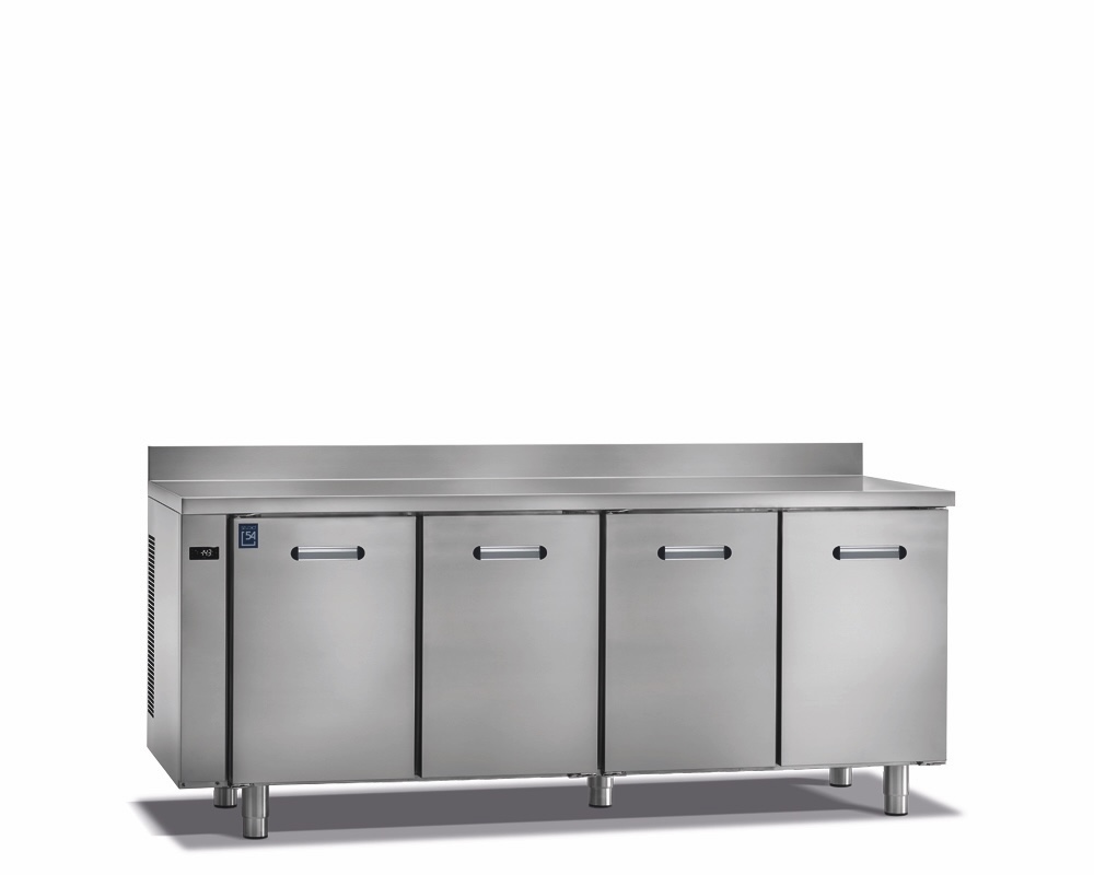 BASIC LINE 4-DOOR PASTRY REFRIGERATED COUNTER, 0/+8°C
