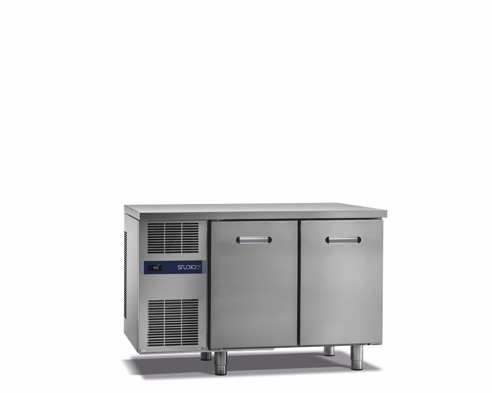 TAVOLO REFRIGERATO PASTICCERIA BASIC LINE 2 PORTE, 0/+8°C