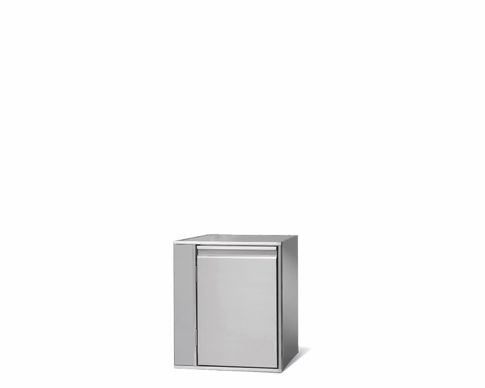 1-DOOR REFRIGERATED BEVERAGE COUNTER, 580mm DEPTH