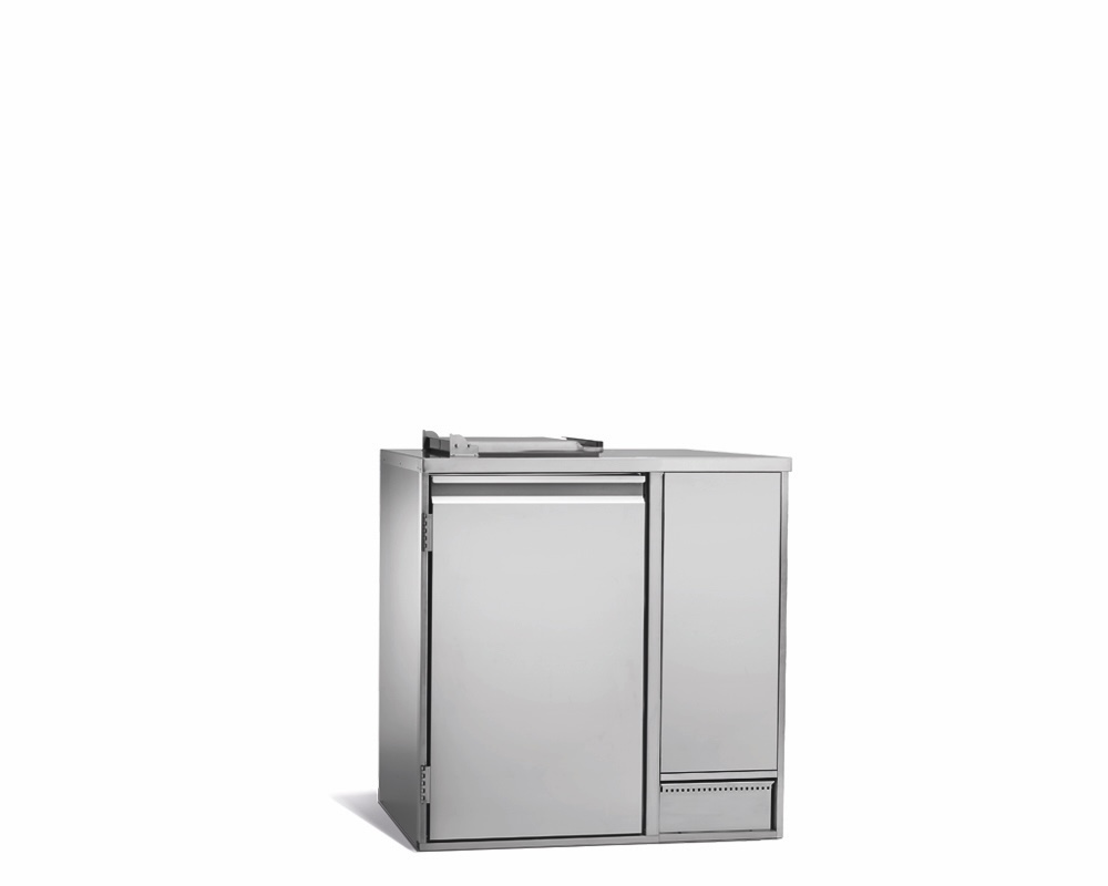 BOX REFRIGERATO PER RIFIUTI 1 PORTA