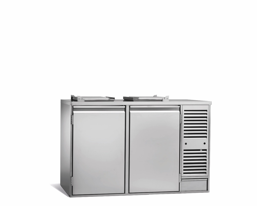BOX REFRIGERATO PER RIFIUTI 2 PORTE