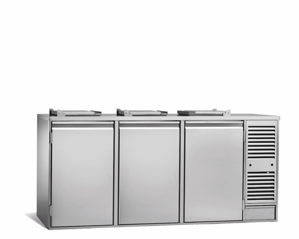 BOX REFRIGERATO PER RIFIUTI 3 PORTE