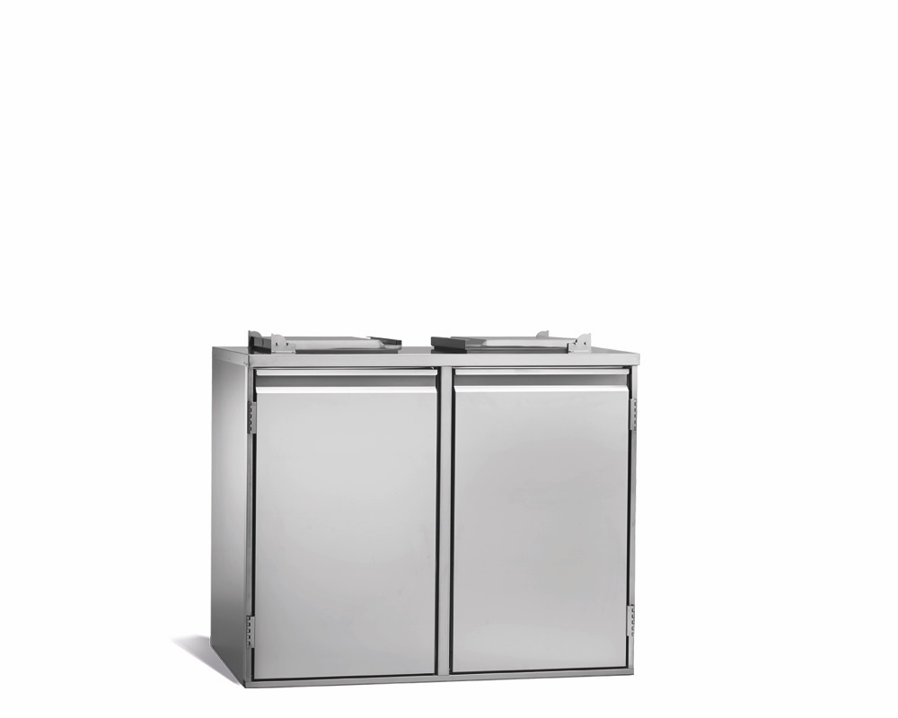 BOX REFRIGERATO PER RIFIUTI 2 PORTE