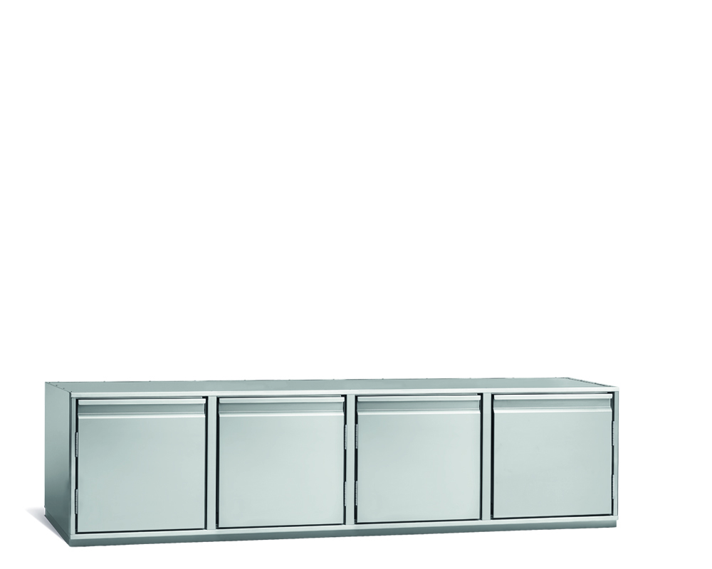 4-DOOR REFRIGERATED COUNTER FOR CATERING, -2°C/+8°C