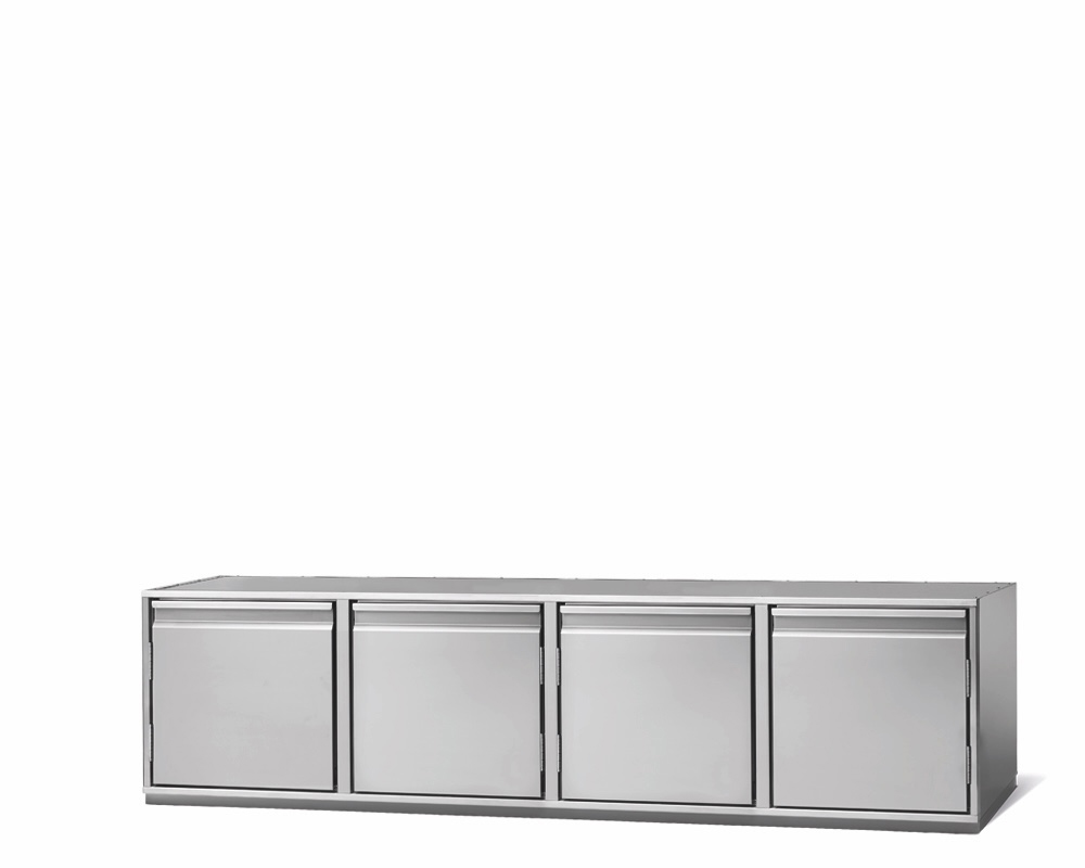 4-DOOR REFRIGERATED COUNTER FOR CATERING, -2°C/+8°C