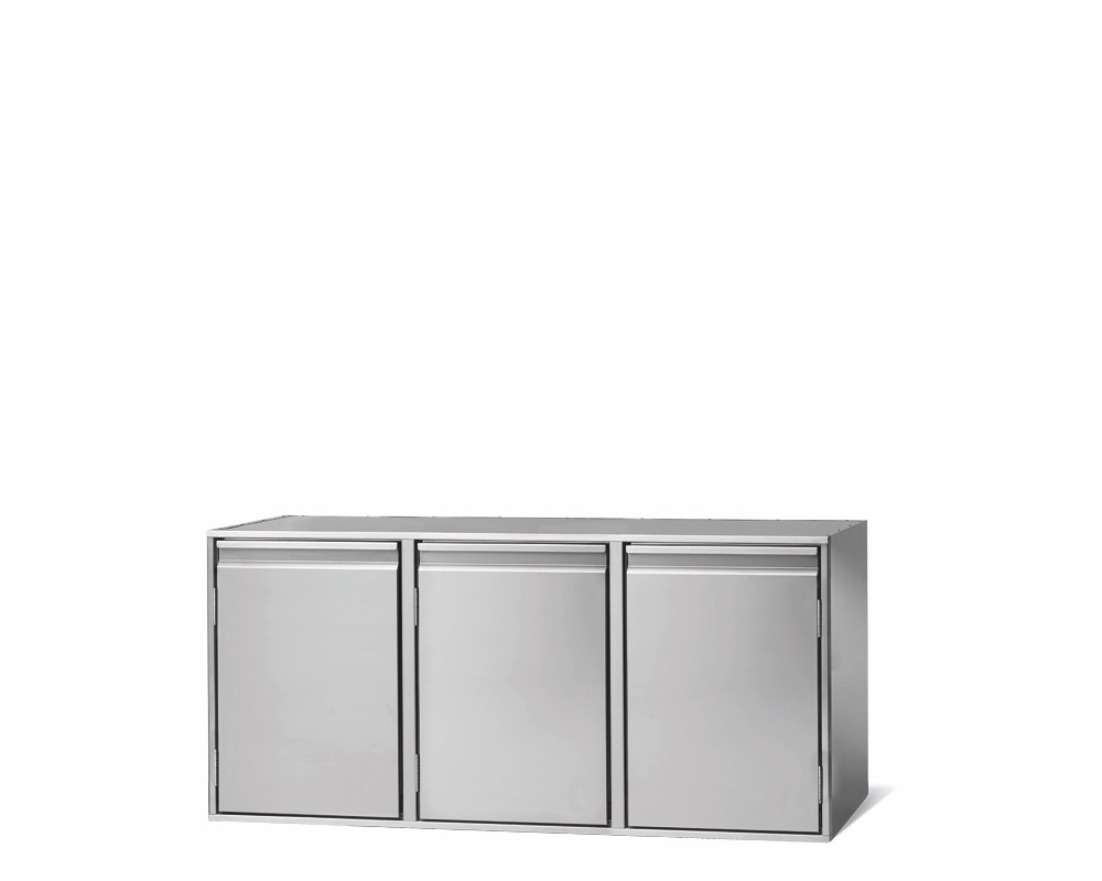 3-DOOR REFRIGERATED COUNTER FOR CATERING, -2°C/+8°C