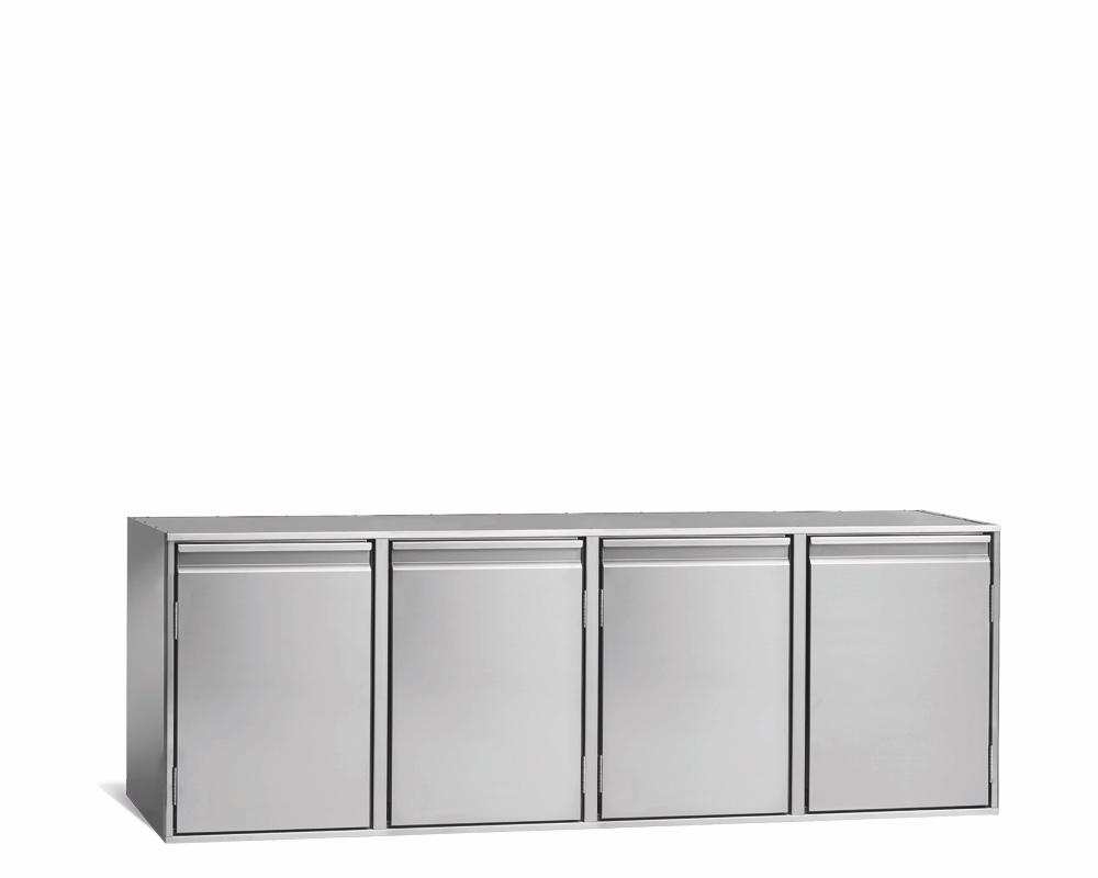 4-DOOR REFRIGERATED COUNTER FOR CATERING, -2°C/+8°C