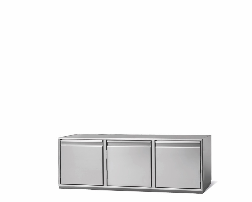 3-DOOR REFRIGERATED COUNTER FOR CATERING, -18°/-22°C