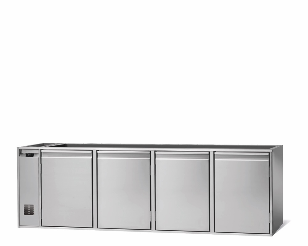 SALADETTE COUNTER 4 DOORS, -2°C/+8°C