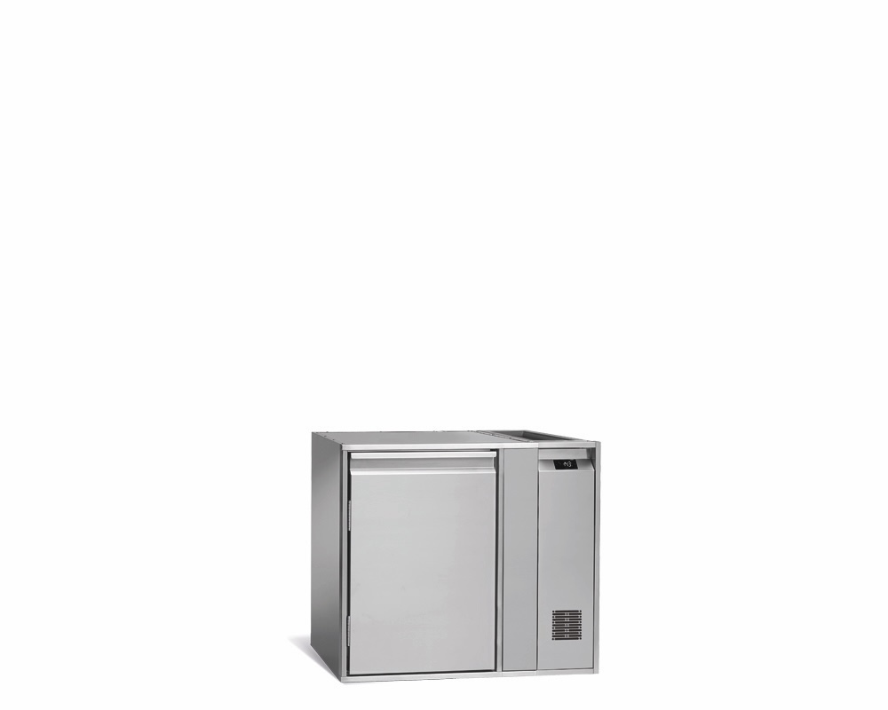 1-DOOR FREEZER COUNTER FOR CATERING, -18°C/-22°C