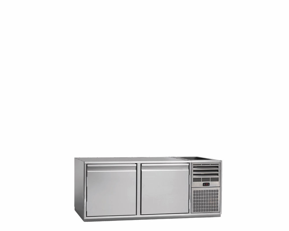 3-DOOR REFRIGERATED COUNTER FOR CATERING, -2°C/+8°C