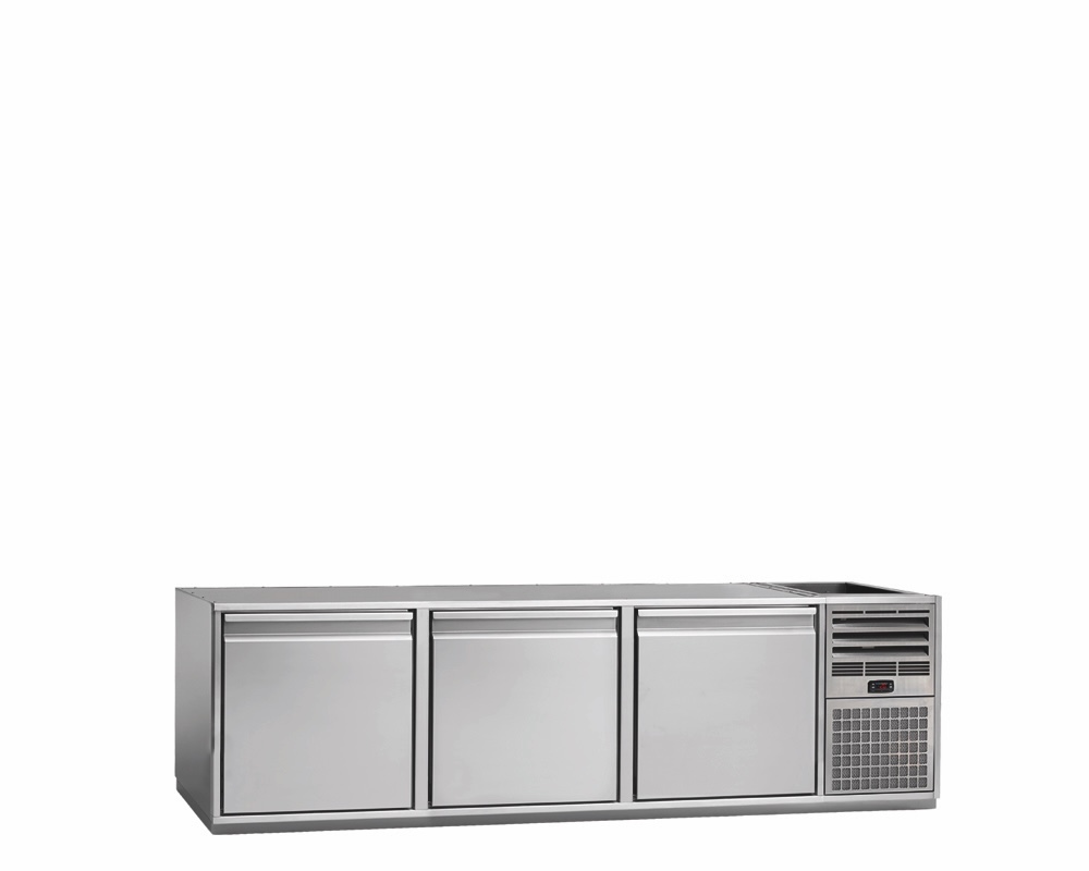 1-DOOR REFRIGERATED COUNTER FOR CATERING, -2°C/+8°C