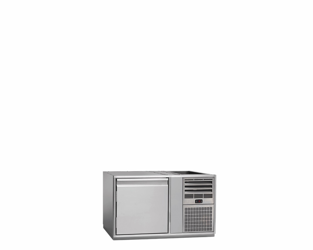 TAVOLO REFRIGERATO PER RISTORAZIONE 1 PORTA, -18°/-22°C