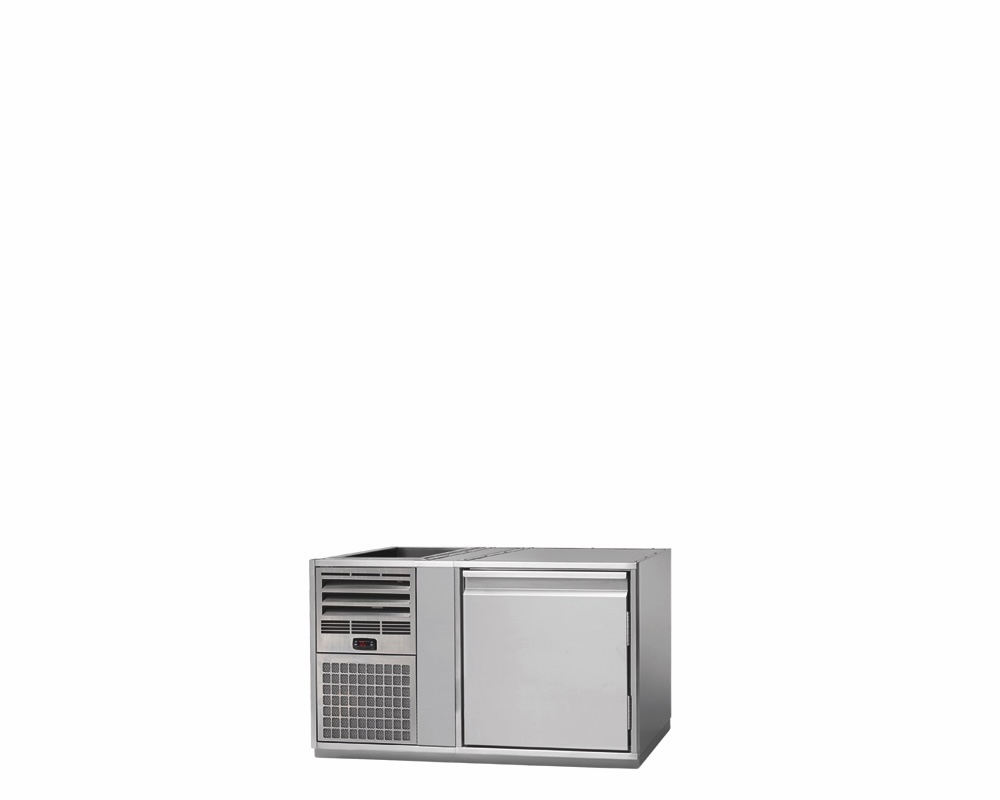 TAVOLO REFRIGERATO PER RISTORAZIONE 1 PORTA, -18°/-22°C