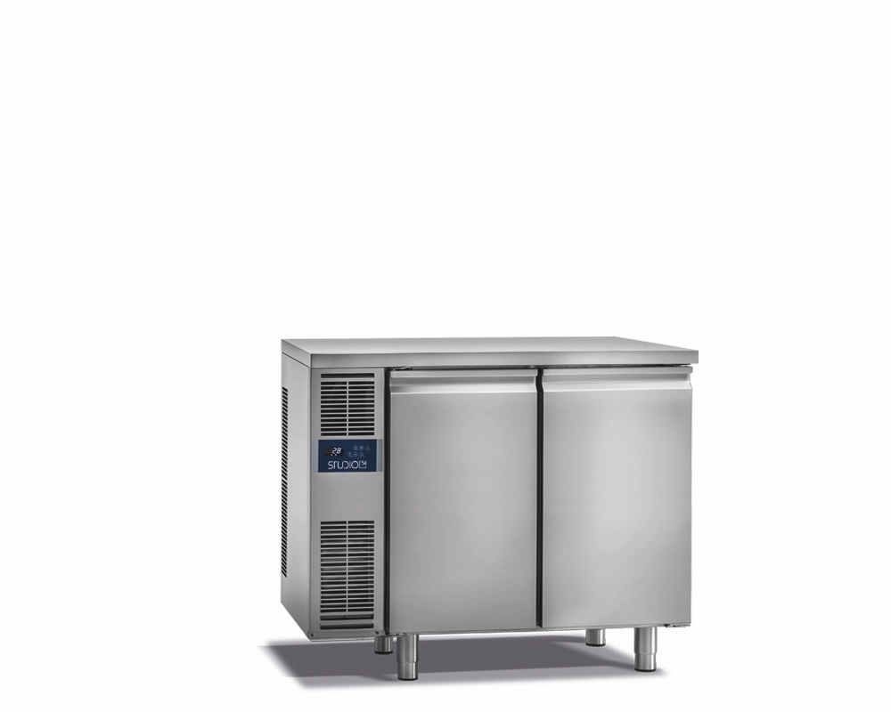 TOP LINE 2-DOOR FREEZER COUNTER FOR CATERING, -18°C/-22°C