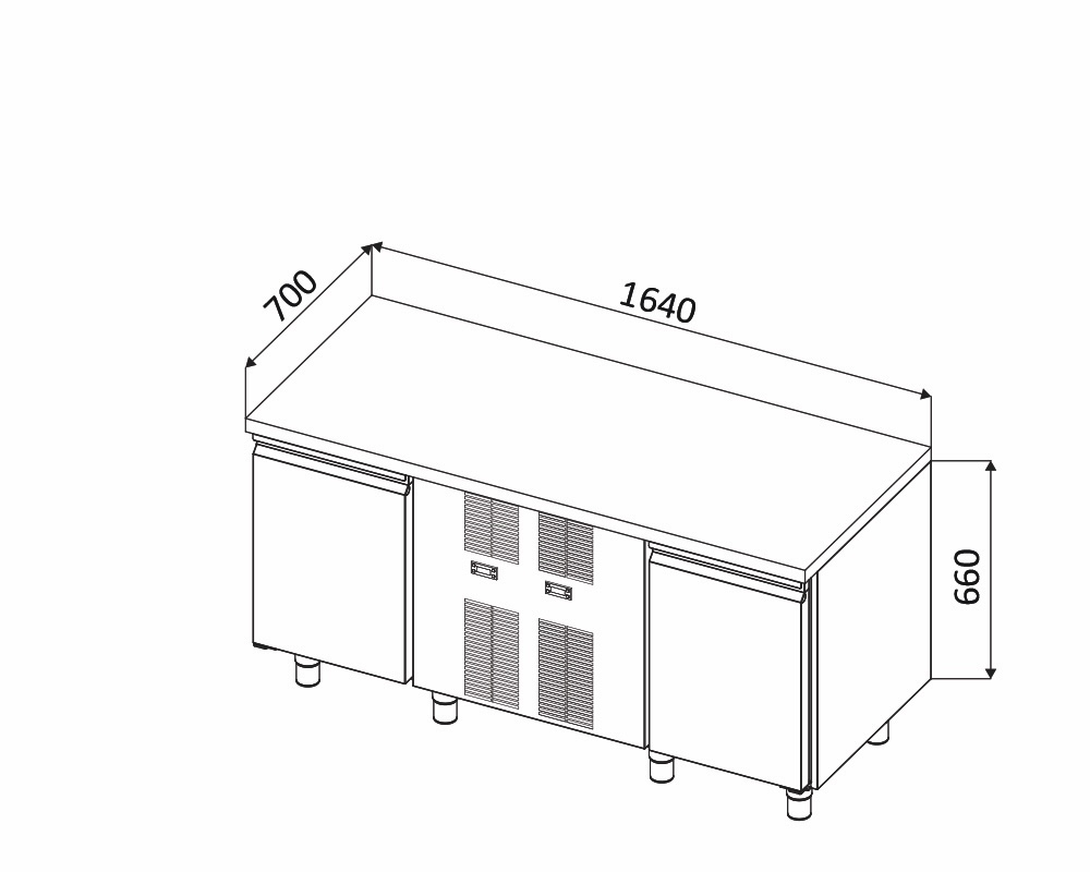 TAVOLO REFRIGERATO COMBI