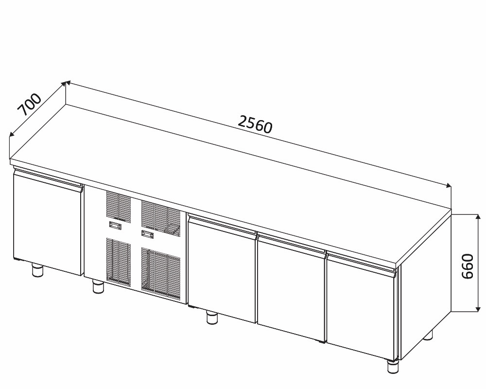 TAVOLO REFRIGERATO COMBI