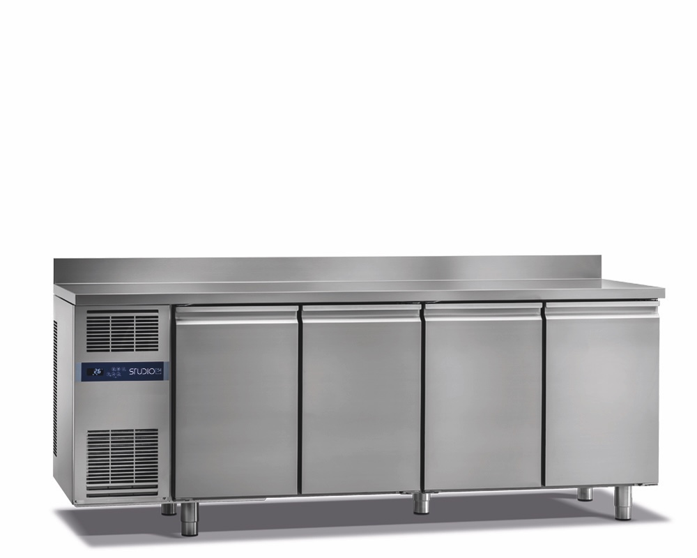 TOP LINE 4-DOOR REFRIGERATED COUNTER FOR PASTRY, 0/+8°C