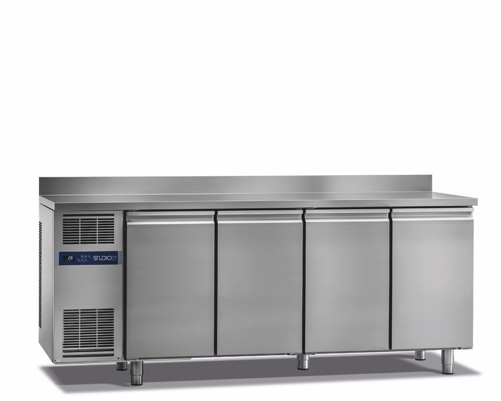 TOP LINE 4-DOOR REFRIGERATED COUNTER FOR PASTRY, 0/+8°C