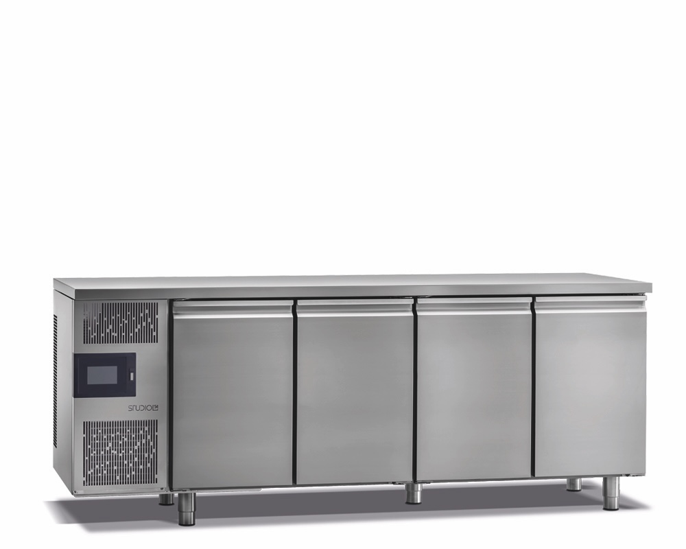 ELITE LINE 4-DOOR REFRIGERATED COUNTER FOR CATERING, 0/+8°C