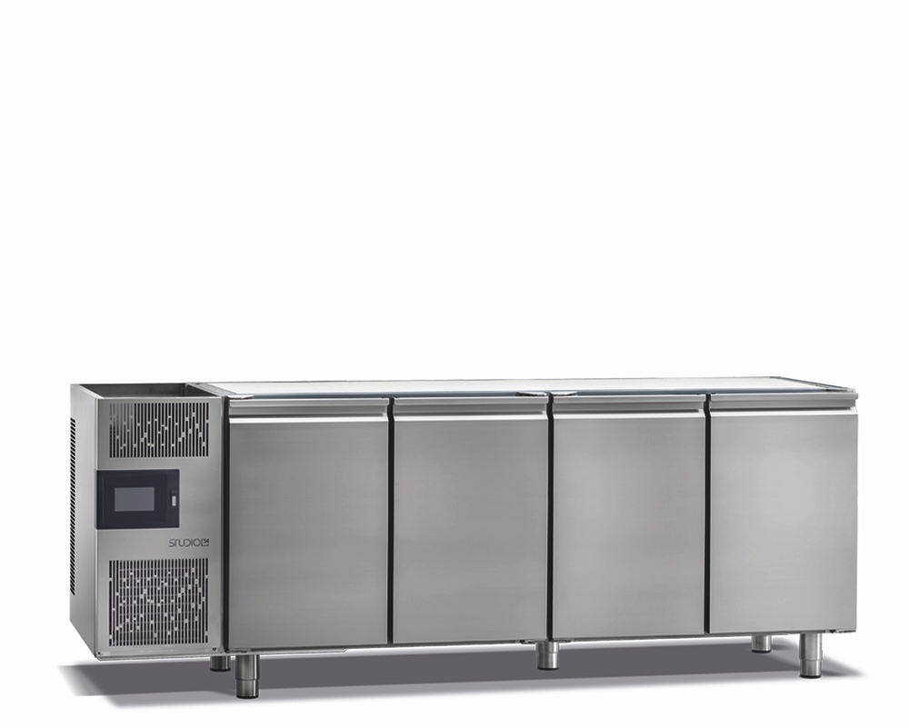 ELITE LINE 4-DOOR REFRIGERATED COUNTER FOR PASTRY, -18°/-22°C