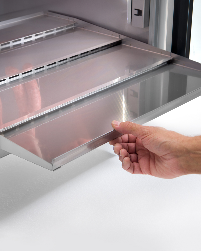 MEAT 700L REFRIGERATED UPRIGHT CABINET, -2°C/+8°C - Image 3